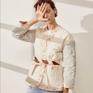 Madewell Patchwork Wrap Jacket Size S